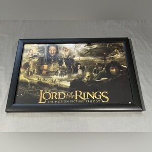 The Lord of the Rings Trilogy Framed Reproduction Poster 18.5 x 12.5